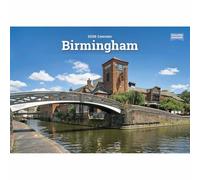 Carousel Worldwide Birmingham 2026 A5 Wall Calendar - Scenic City Photography, Monthly Planner, 12-Month Organiser for Home or Office