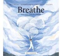Carousel Worldwide Breathe 2027 Square Wall Calendar, 12-Month Calendar, Mindfulness & Inspirational Design