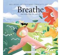 Carousel Worldwide, Breathe Sunday Start 2026 Square Wall Calendar