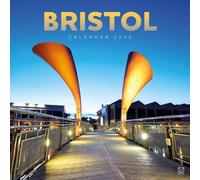 Carousel Worldwide Bristol 2026 Square Wall Calendar by Unknown Author | 2025