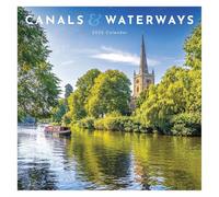 Carousel Worldwide, Canals & Waterways 2026 Square Wall Calendar