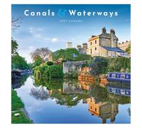 Carousel Worldwide Canals & Waterways 2027 Square Wall Calendar, 12-Month Calendar, Scenic Canal & River Photography