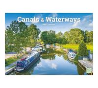 Carousel Worldwide Canals & Waterways 2027 Wall Calendar, A4 Format, 12-Month Monthly Calendar, Full-Color Canal & Waterway Photography