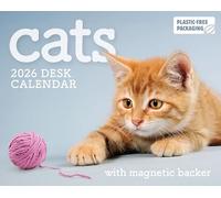 Carousel Worldwide, Cats 2026 Mini Box Desk Calendar