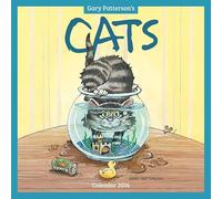 Carousel Worldwide, Cats, Gary Patterson 2026 Square Wall Calendar