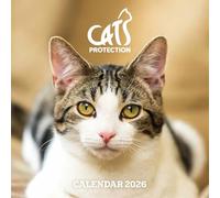 Carousel Worldwide, Cats Protection 2026 Square Wall Calendar
