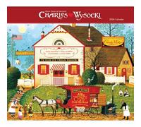 Carousel Worldwide, Charles Wysocki, Americana 2026 Large Wall Calendar