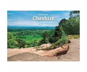 Carousel Worldwide Cheshire 2026 A5 Wall Calendar - Scenic UK Photography, Monthly Planner, 12-Month Organiser for Home or Office