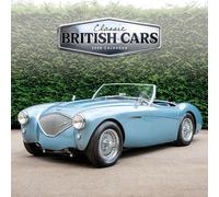 Carousel Worldwide, Classic British Cars 2026 Square Wall Calendar