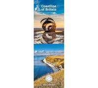 Carousel Worldwide, Coastline of Britain 2026 Slim Wall Calendar