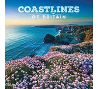 Carousel Worldwide, Coastlines of Britain 2026 Square Wall Calendar
