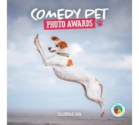 Carousel Worldwide, Comedy Pet Photography Awards 2026 Square Wall Calendar