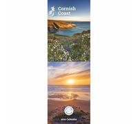 Carousel Worldwide, Cornish Coast 2026 Slim Wall Calendar