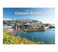 Carousel Worldwide Cornish Riviera 2026 A5 Wall Calendar - Scenic Photography, Monthly Planner, 12-Month Organiser for Home or Office