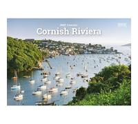 Carousel Worldwide Cornish Riviera 2027 Wall Calendar, A5 Format, 12-Month Monthly Calendar, Full-Color Cornish Riviera Photography