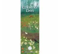 Carousel Worldwide, Country Days Jo Grundy 2026 Slim Wall Calendar