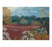 Carousel Worldwide Country Year by Jo Grundy 2026 A4 Wall Calendar - Charming Rural Scenes Monthly Calendar
