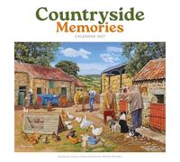 Carousel Worldwide Countryside Memories by Trevor Mitchell 2027 Wall Calendar, 12-Month Calendar, Nostalgic Rural Artwork