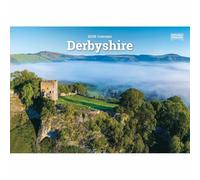 Carousel Worldwide Derbyshire 2026 A5 Wall Calendar - Scenic Photography, Monthly Planner, 12-Month Organiser for Home or Office