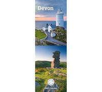 Carousel Worldwide Devon 2027 Slim Wall Calendar, 12-Month Calendar, Scenic County Photography
