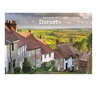 Carousel Worldwide Dorset 2026 A5 Wall Calendar - Scenic Photography, Monthly Planner, 12-Month Organiser for Home or Office