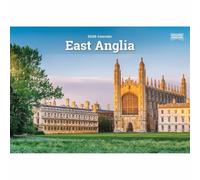 Carousel Worldwide East Anglia 2026 A5 Wall Calendar - Scenic Photography, Monthly Planner, 12-Month Organiser for Home or Office
