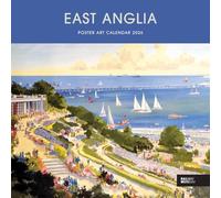 Carousel Worldwide, East Anglia Poster Art 2026 Wire-o Wall Calendar
