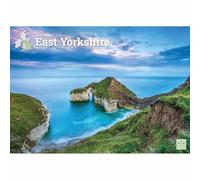 Carousel Worldwide East Yorkshire 2026 A4 Wall Calendar - Scenic Photography, Monthly Planner, 12-Month Organiser for Home or Office