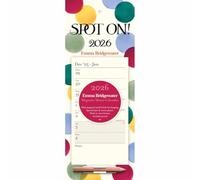 Carousel Worldwide, Emma Bridgewater Big Polka Dot 2026 Week-To-View Magnetic Calendar