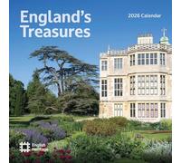 Carousel Worldwide English Heritage: England’s Treasures 2026 Square Wall Calendar - Iconic Landmarks & Scenic Photography