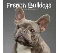 Carousel Worldwide, French Bulldogs 2026 Mini Wall Calendar
