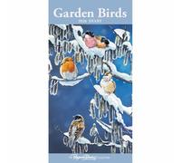 Carousel Worldwide Garden Birds by Pollyanna Pickering 2026 Slim Diary Planner - Week-to-View Pocket Diary, Illustrated Bird Cover, Organiser for Handbag or Jacket Pocket