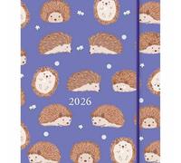 Carousel Worldwide, Hedgehog Pattern 2026 Pocket Diary Planner