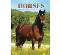 Carousel Worldwide, Horses 2026 A5 Diary