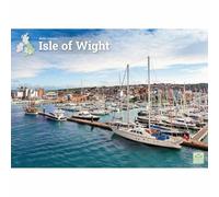 Carousel Worldwide Isle of Wight 2026 A4 Wall Calendar - Scenic Photography, Monthly Planner, 12-Month Organiser for Home or Office