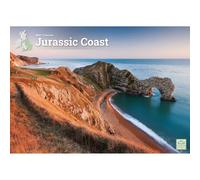 Carousel Worldwide Jurassic Coast 2027 Wall Calendar, A4 Format, 12-Month Monthly Calendar, Full-Color Coastal Photography