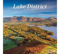 Carousel Worldwide Lake District 2026 Square Wall Calendar - Scenic Landscape Photography Monthly Calendar