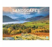 Carousel Worldwide, Landscapes of Britain 2026 A4 Wall Calendar