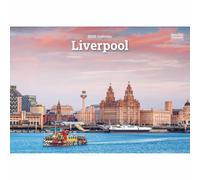 Carousel Worldwide Liverpool 2026 A5 Wall Calendar - Scenic UK Photography, Monthly Planner, 12-Month Organiser for Home or Office