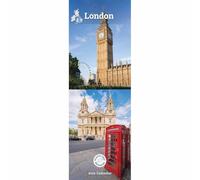 Carousel Worldwide, London 2026 Slim Wall Calendar
