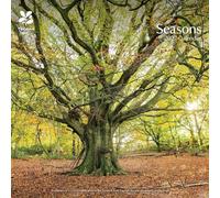 Carousel Worldwide National Trust Seasons 2027 Square Wall Calendar, 12-Month Calendar, Seasonal British Landscapes