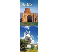 Carousel Worldwide Norfolk 2027 Slim Wall Calendar, 12-Month Calendar, Coastal & Countryside Photography