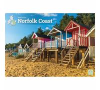 Carousel Worldwide Norfolk Coast 2026 A4 Wall Calendar - Scenic Coastal Photography, Monthly Planner, 12-Month Organiser for Home or Office