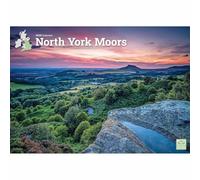 Carousel Worldwide North York Moors 2026 A4 Wall Calendar - Scenic Photography, Monthly Planner, 12-Month Organiser for Home or Office