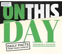 Carousel Worldwide, On This Day 2026 Easel Desk Calendar