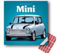 Carousel Worldwide Original Mini 2027 Square Wall Calendar with Planning Stickers, 12-Month Planner (Jan-Dec 2027), Classic Mini & British Car Photography, Organiser for Home, Office, 30.5 x 30.7 cm