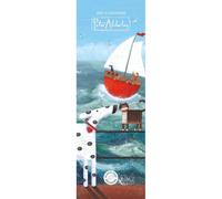 Carousel Worldwide Peter Adderley 2027 Slim Wall Calendar, 12-Month Calendar, Contemporary Art & Design