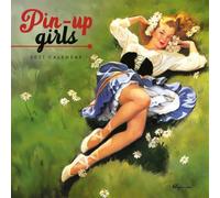 Carousel Worldwide Pin Up Girls 2027 Mini Wall Calendar, 12-Month Calendar, Vintage Pin-Up Artwork