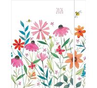 Carousel Worldwide, Pretty Flowers 2026 Pocket Diary Planner