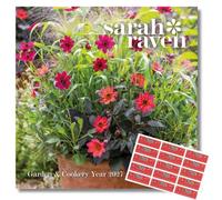 Carousel Worldwide Sarah Raven 2027 Square Wall Calendar with Stickers